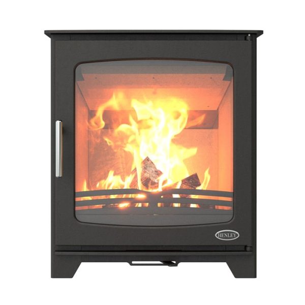 Henley Hazelwood 5 Landscape Freestanding Woodburning Stove - Image 2