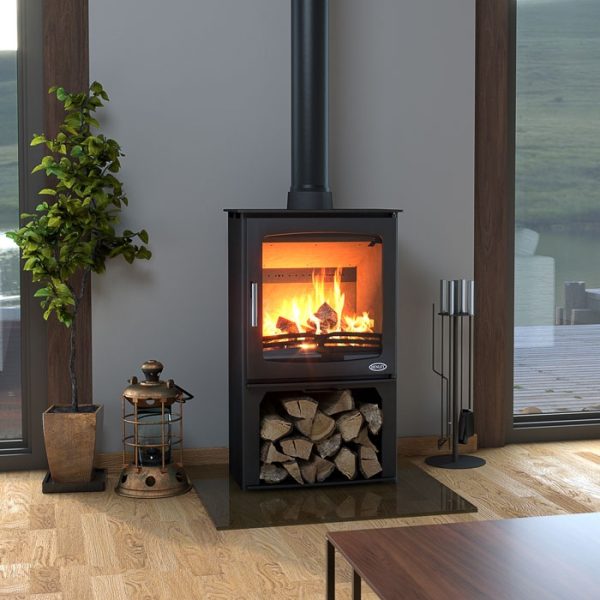 Henley Hazelwood 5 Landscape Freestanding Woodburning Stove - Image 6