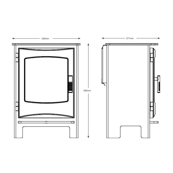 Broseley Ignite 5 Freestanding Gas Stove - Image 3