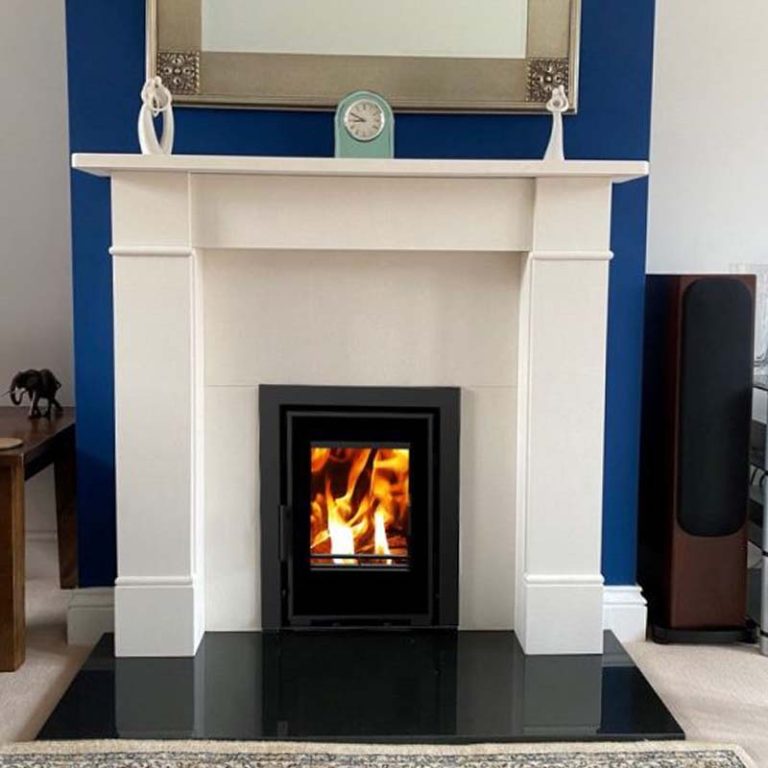 Chloe C400 MultiFuel Inset Stove Package